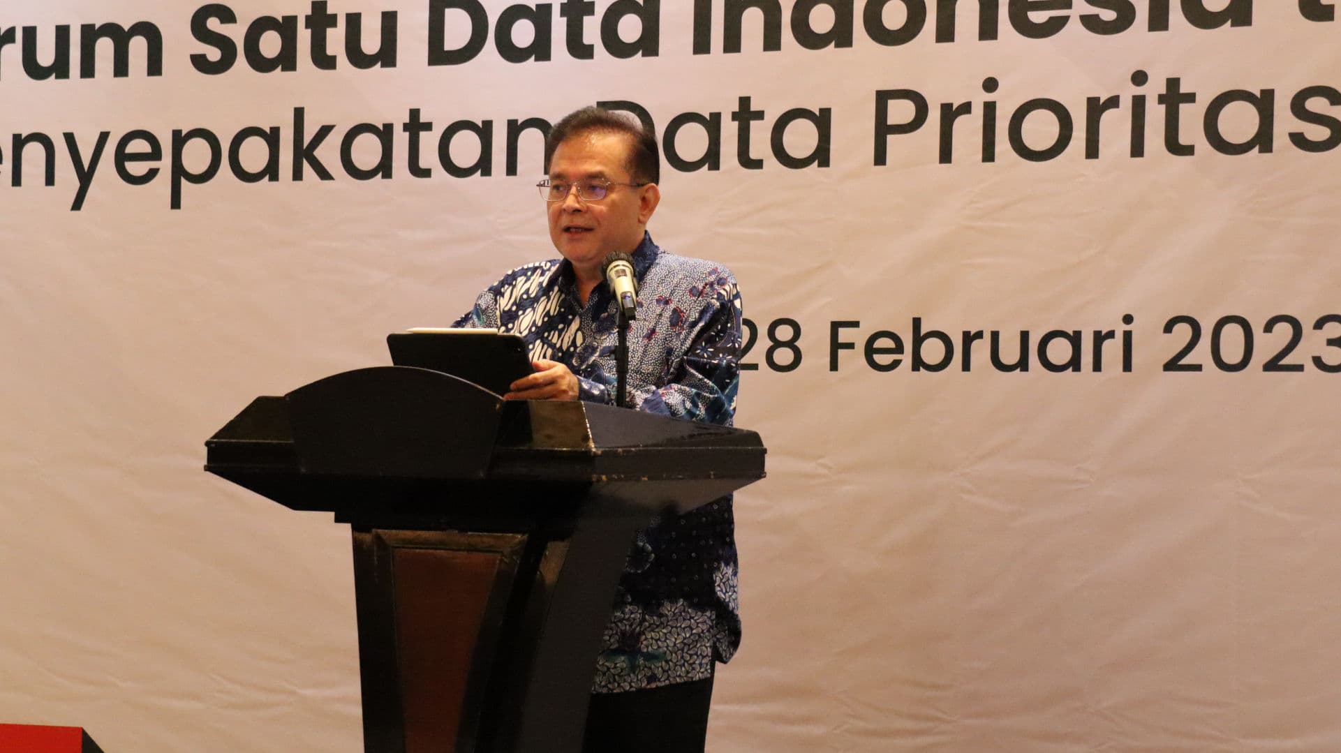 Forum Satu Data Indonesia: Penyepakatan Data Prioritas 2023