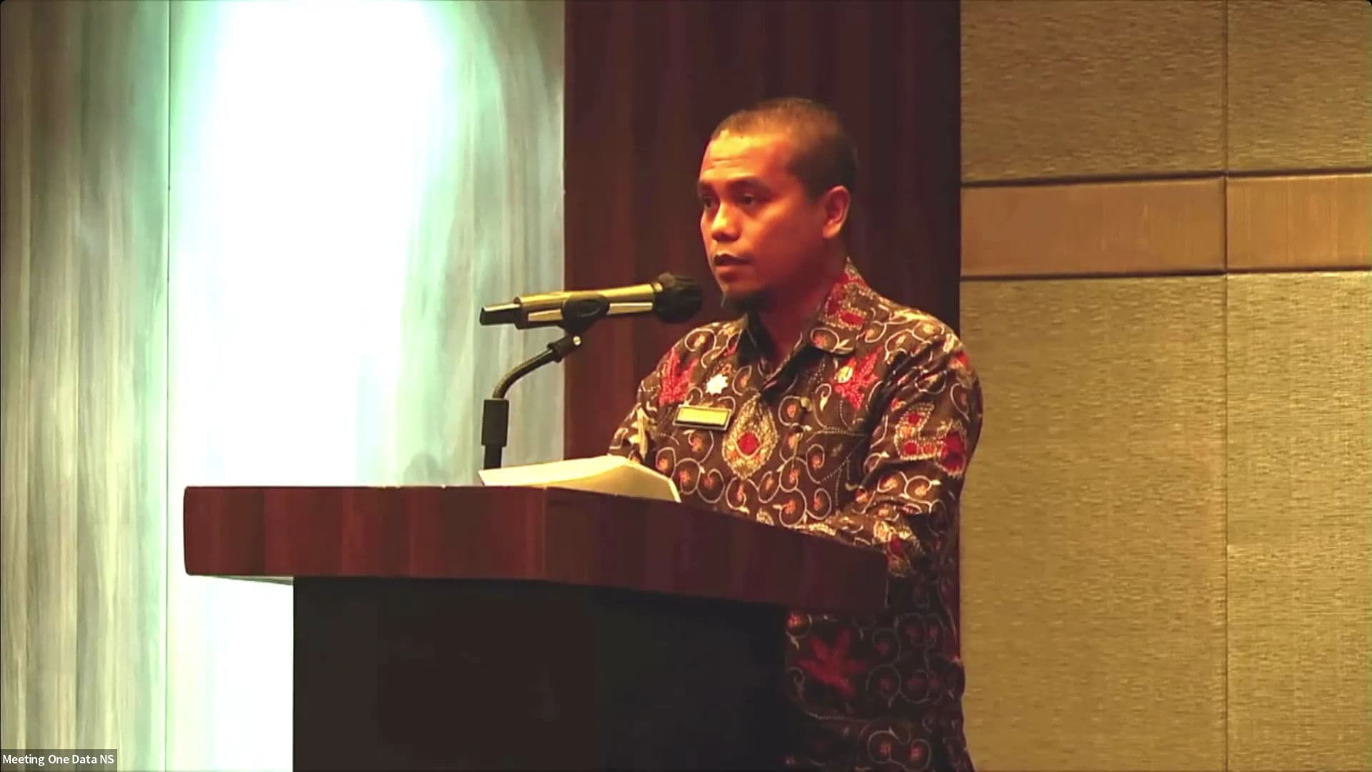 Lokakarya Penguatan dan Percepatan Implementasi Satu Data Provinsi Sumatera Utara